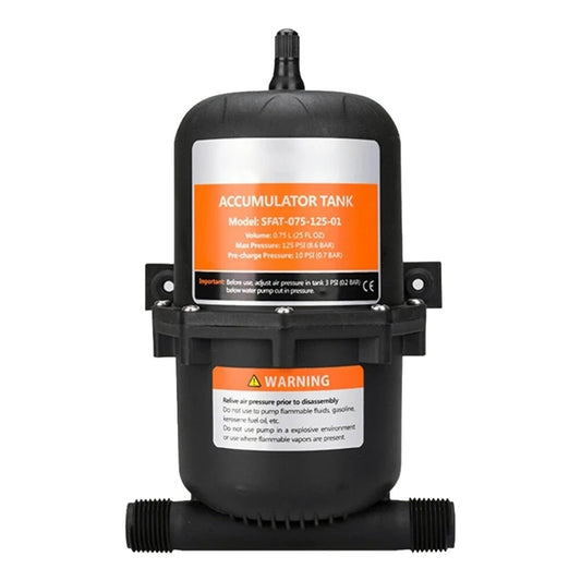 Water Accumulator Tank Boat Marine RV Water Pump Pressure 0.75L 125 PSI