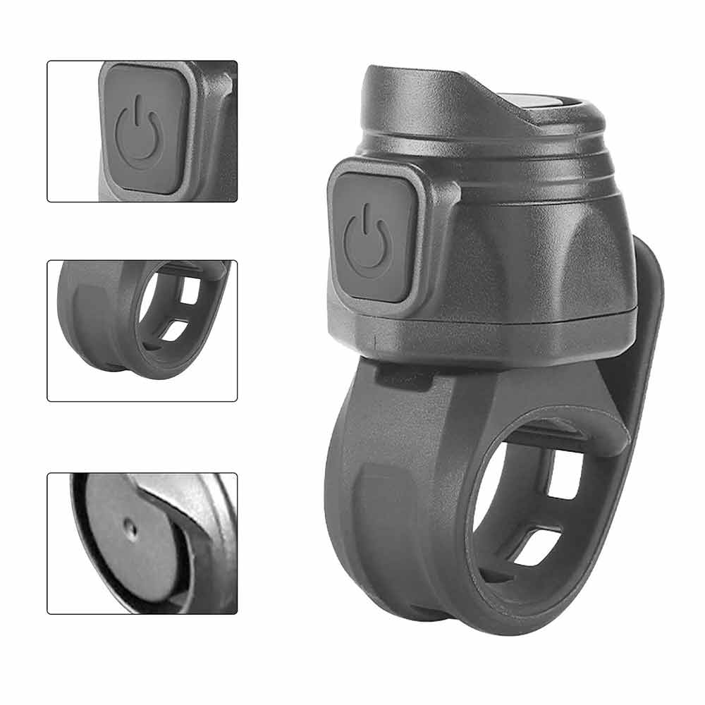 Bike Bell Riding Electric Horn Road Bike  Warning Ring USB Charging