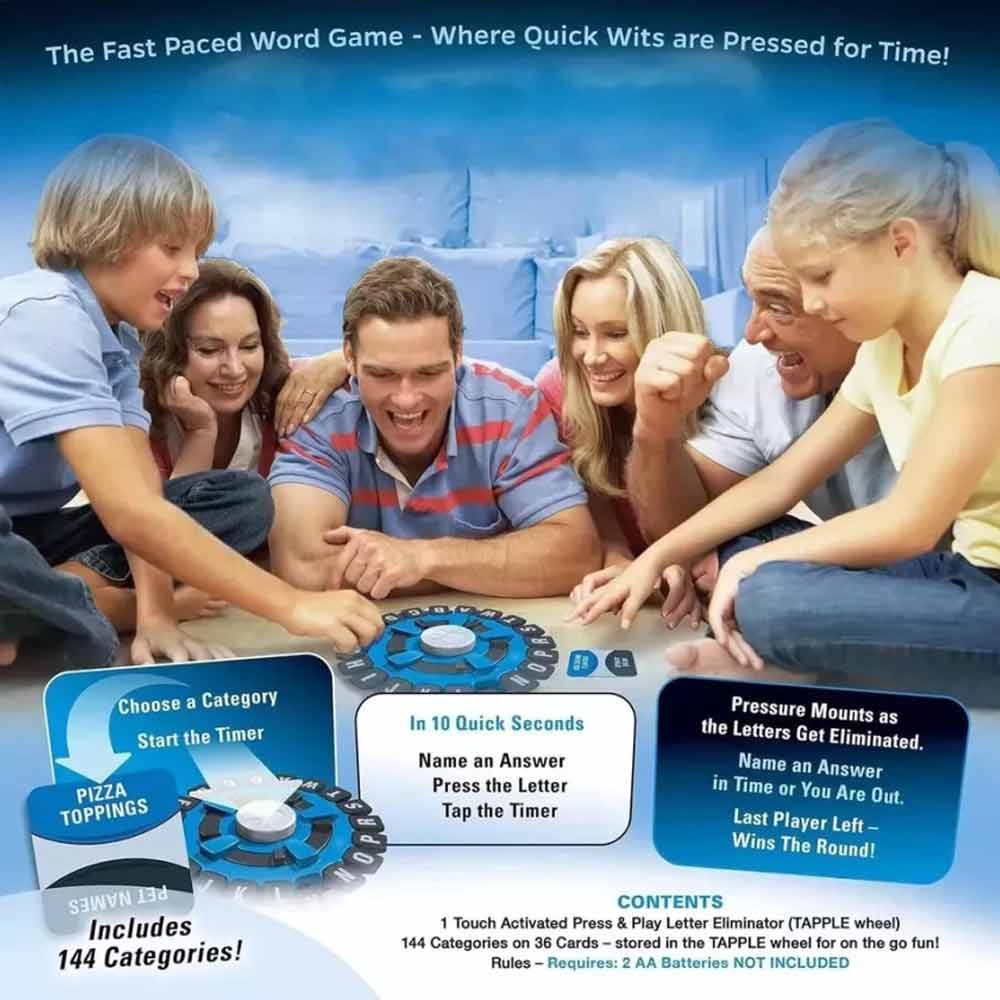 Think Words Tapple 1.0 Word Game The Quick Thinking, Letter Pressing Game