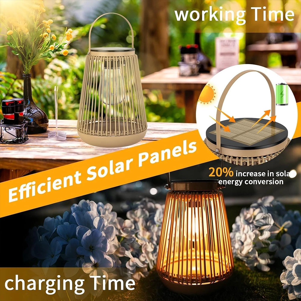 Hanging Solar Lantern – Waterproof Outdoor Ornament for Garden, Patio & Gift