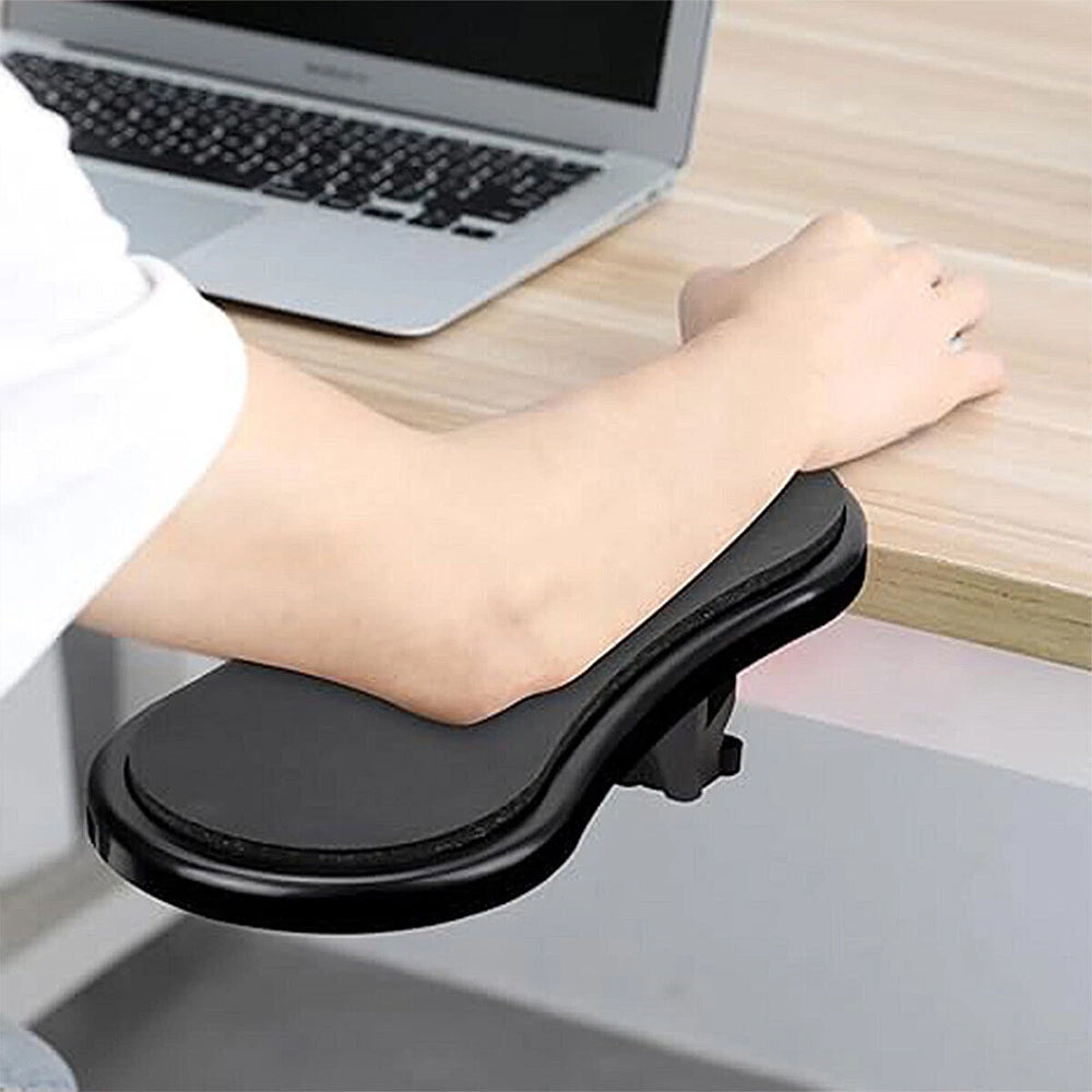 Rotating Mouse Wrist Pad – 180° Arm Rest Support, Anti-Fatigue Desk Pad