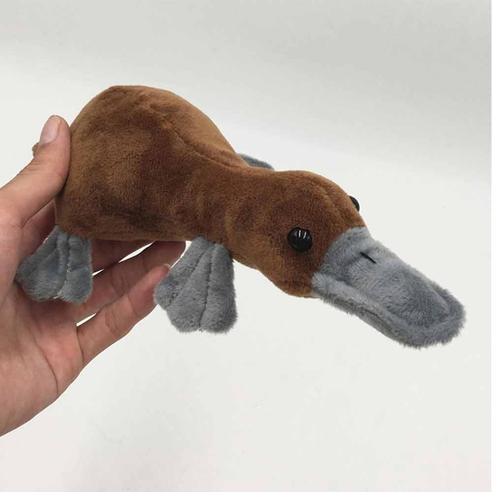 Simulation Animal Platypus Plush Doll Australian Duckbill Stuffed Toys Gift 20cm