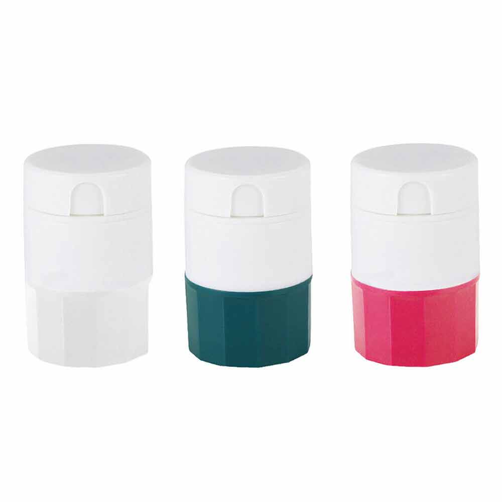 Tablet Divider Cutter 4IN1 Pill Medicine Crusher Grinder Splitter Storage Box