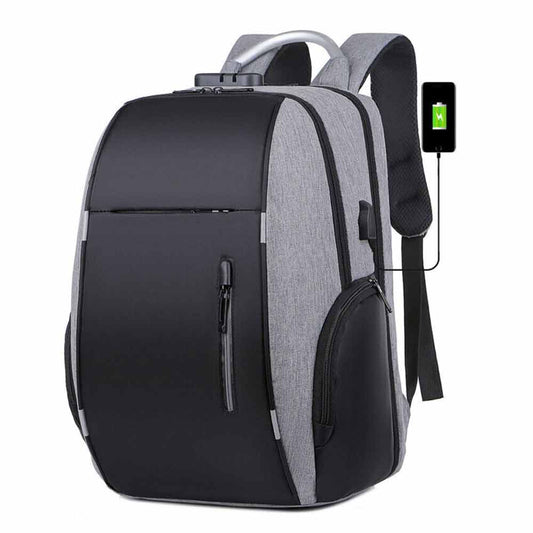 Anti-Theft Backpack School Travel Laptop Bag with USB Charging Port Waterproof