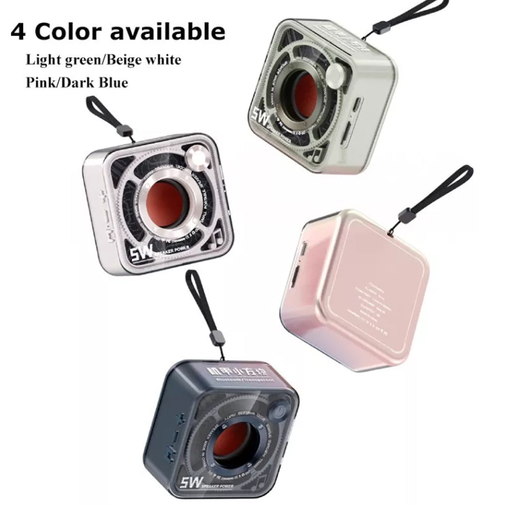 Portable Mini Bluetooth Speaker Wireless Stereo Music Bass TWS Subwoofer TF Card