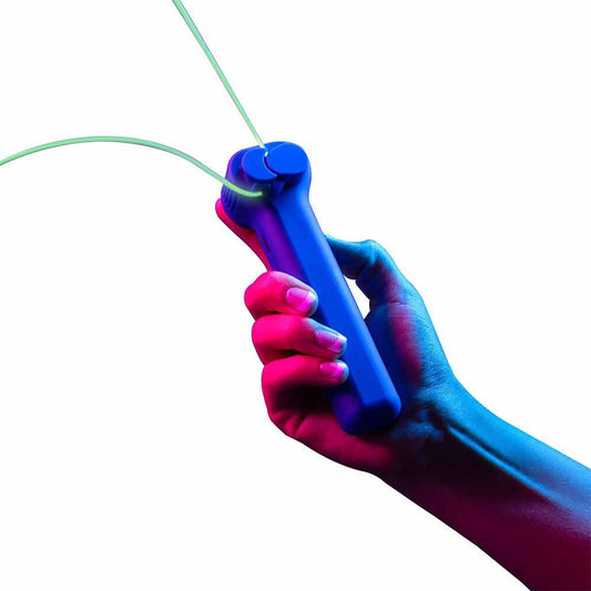 Glow-in-The-Dark Loop Lasso-Rope Launcher Propeller-Loop Lasso String Shooter