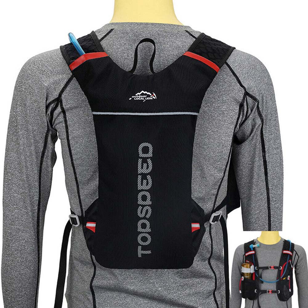 Running Cycling Vest Backpack Outdoor Sport Camping Water Bag Hydration