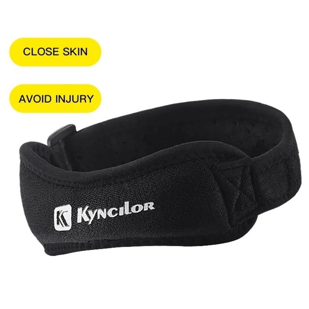 Patella Knee Strap - Adjustable Tendon Support Band & Compression Brace