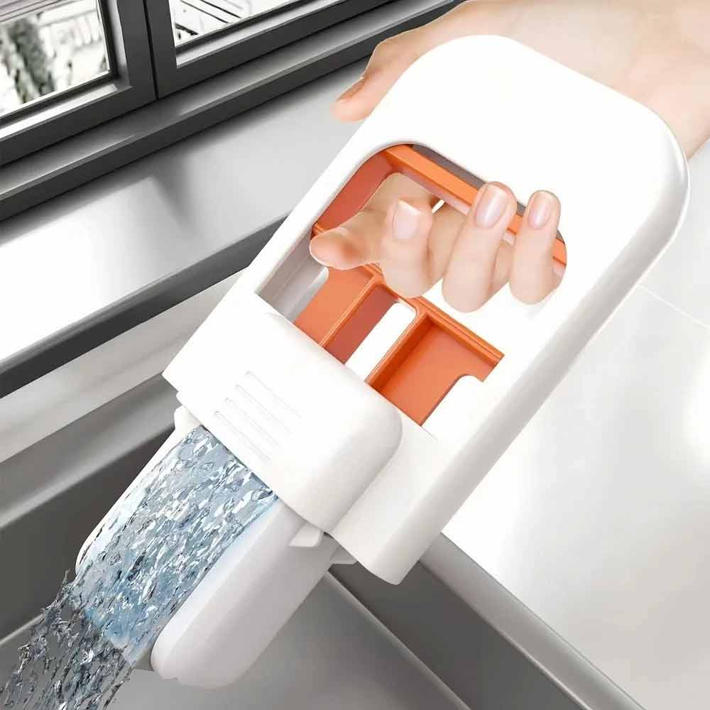 2-Pack Mini Self-Squeezing Sponge Mop – Desktop Kitchen Bathroom Cleaning Tool