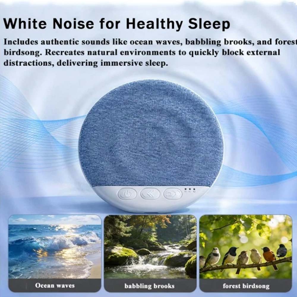 Under Pillow Speaker for Sleeping - Wireless Bone Conduction Speaker with Timer