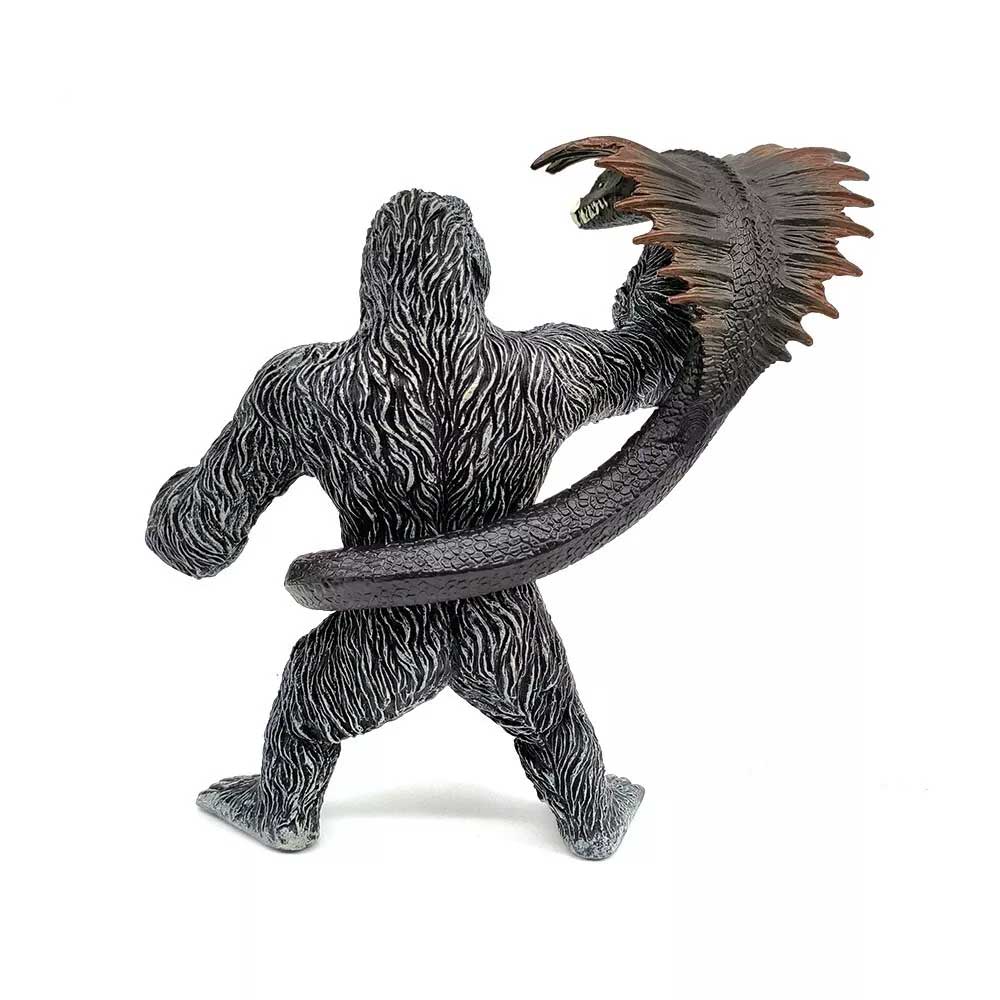 Godzilla vs King Kong with Snake King Kong Figure Model Collect Statue Toy Gift