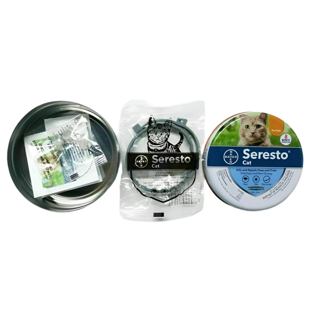 Bayer-Seresto Flea and Tick Collar 7-8Month Protection for Cats Small Large Dogs