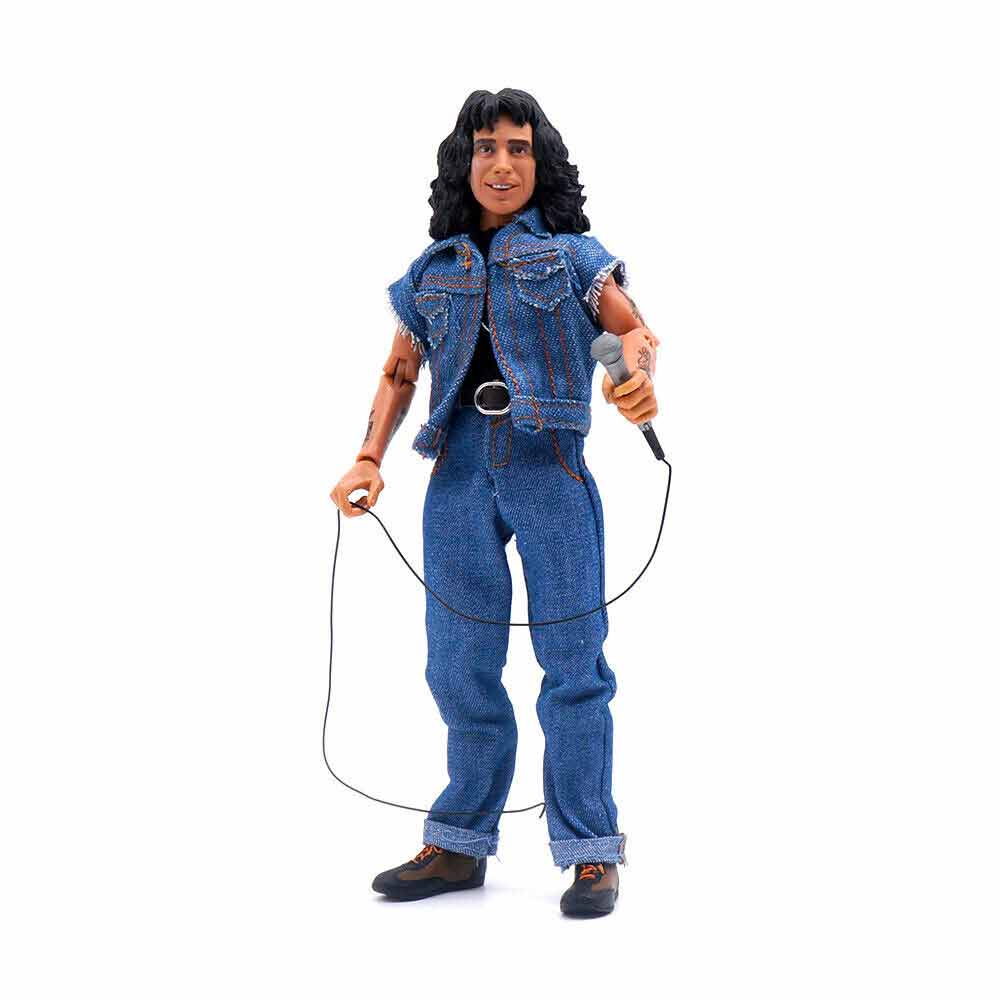 NECA AC/DC Bon Scott Highway To Hell 20cm Clothed Action Figure Rock Star Model