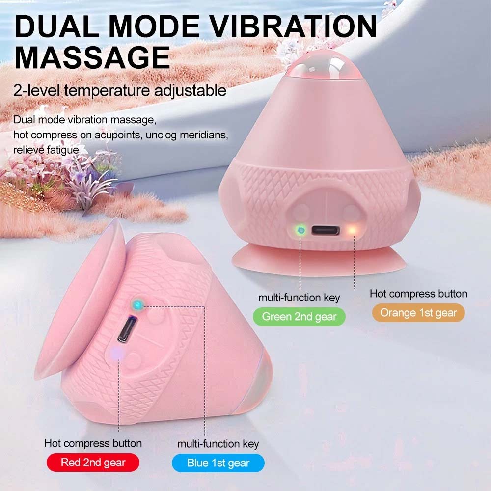 Electric Fascia Training Massage Ball - Vibrating Deep Tissue & Heat Massager