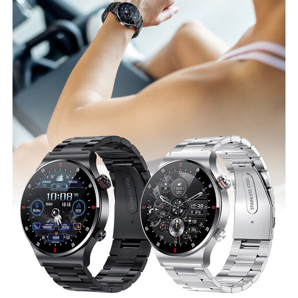 2023 Bluetooth Call Smart Watch Men Full Touch Screen Sports Watch fitbit