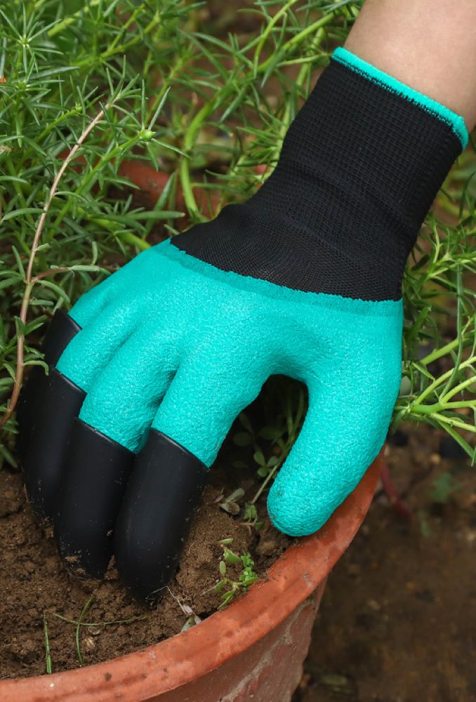 Gardening Gloves with Claws – Anti-Slip Waterproof Wear Resistant for Planting