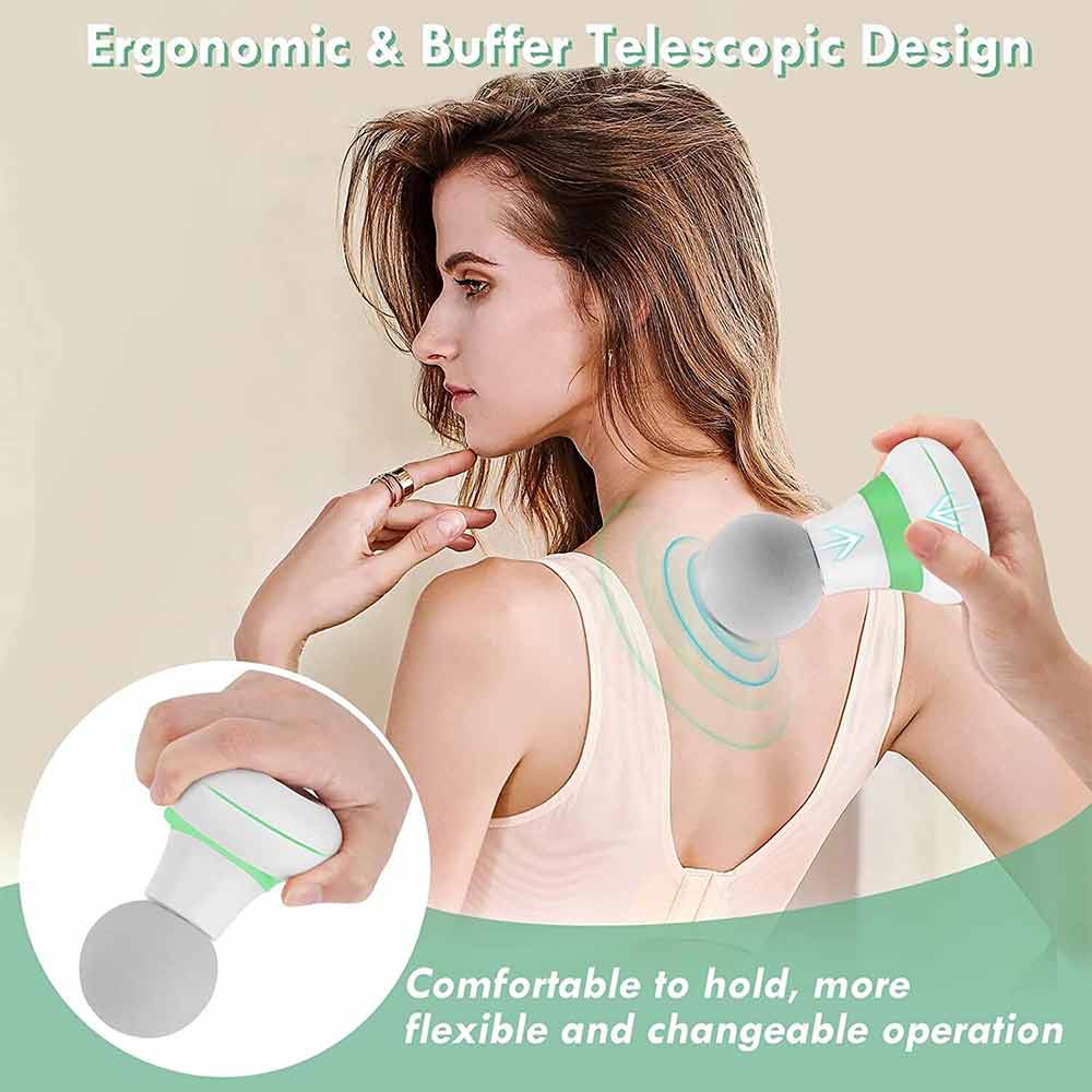 Neck and Body Massager Mini Hand Held Portable Electric Massager for Back