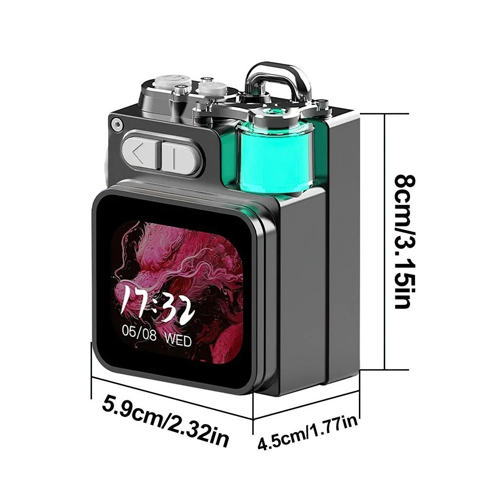 Outdoor Wireless Bluetooth Mini Speaker - Alarm Clock, RGB Lamp & App Control