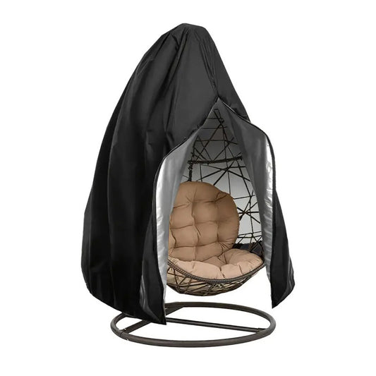 Outdoor Hanging Egg Chair Cover - Waterproof 210D Oxford Fabric Dust & Rain Protection