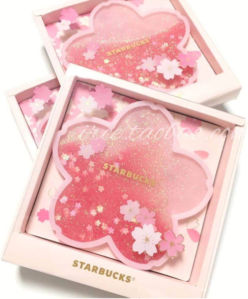 Sakura Glitter Coaster
