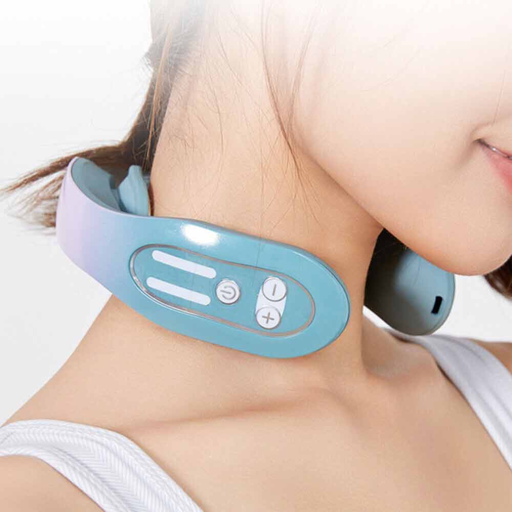 Micro Electric Massager Smart Neck Massager Heating Lightweight Usb charging