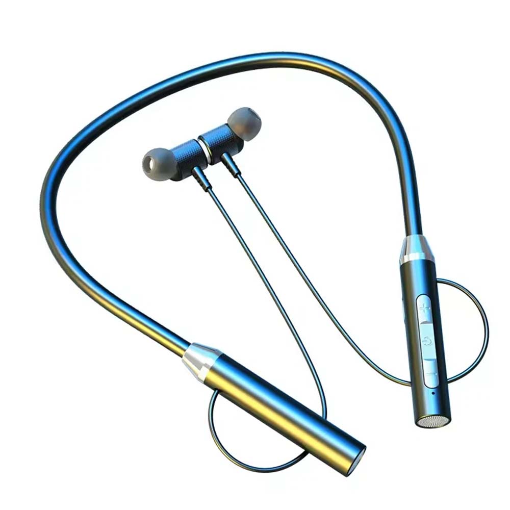Wireless Bluetooth In-Ear Neckband Earphones - Running Sports Headphones with Mic