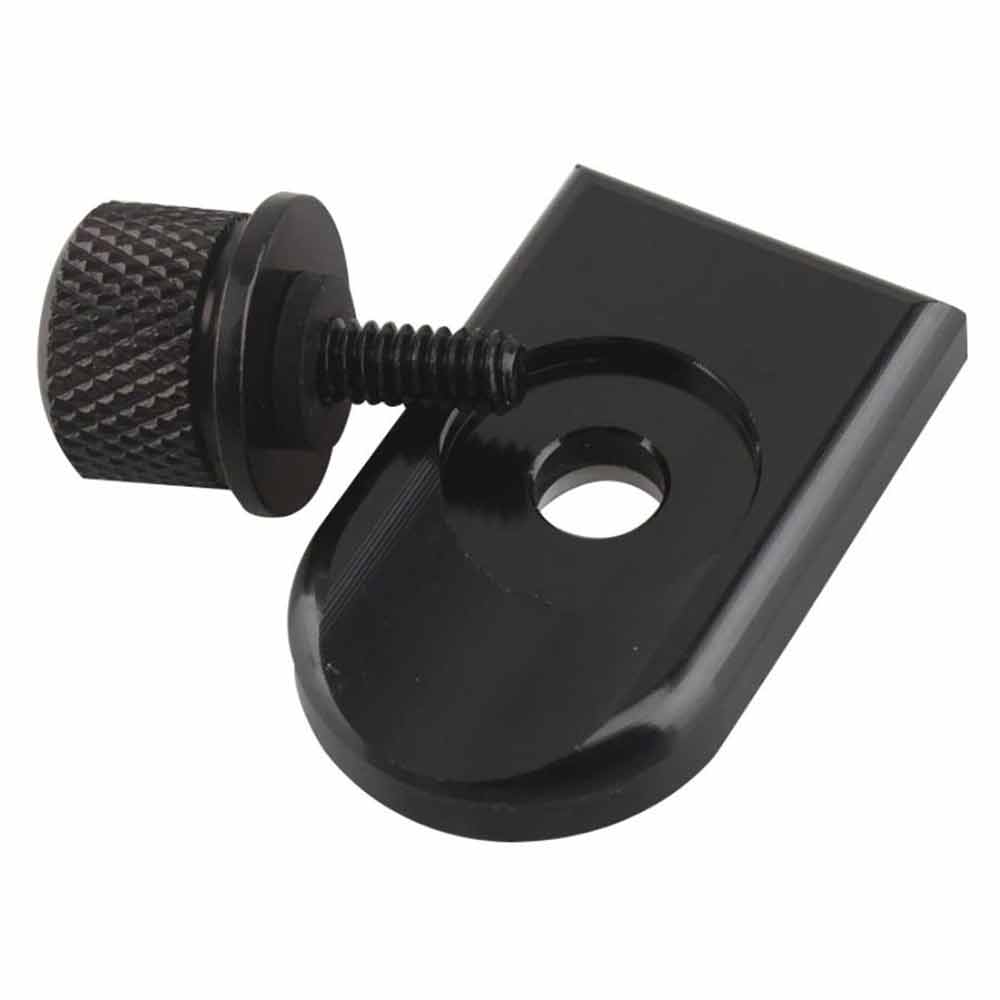 6mm Black For Seat Bolt Tab Screw Mount Knob Cover High Quality For Harley