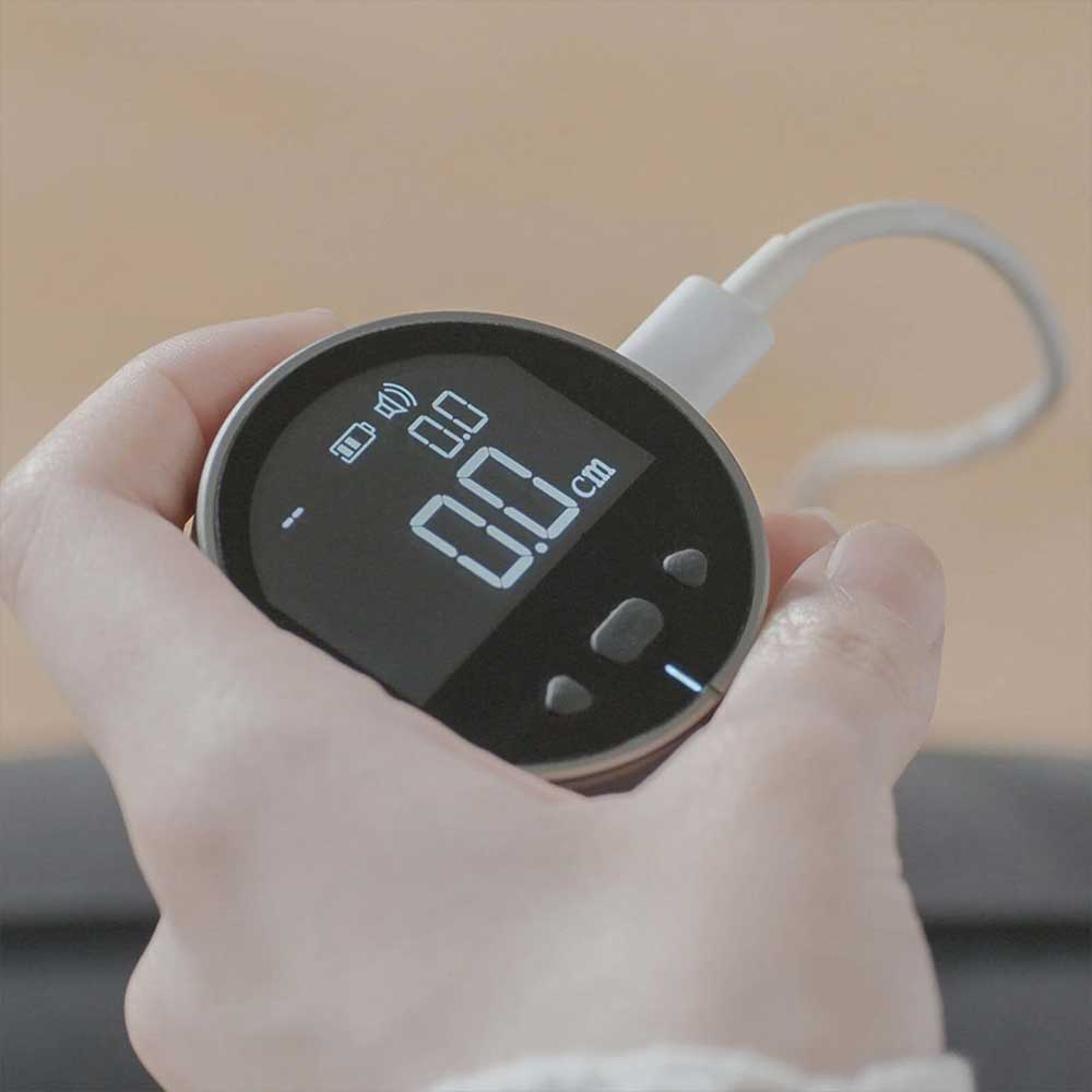 8 in 1 Electronic Tape Measure LCD Digital Ruler Rechargeable Multi-function AUS