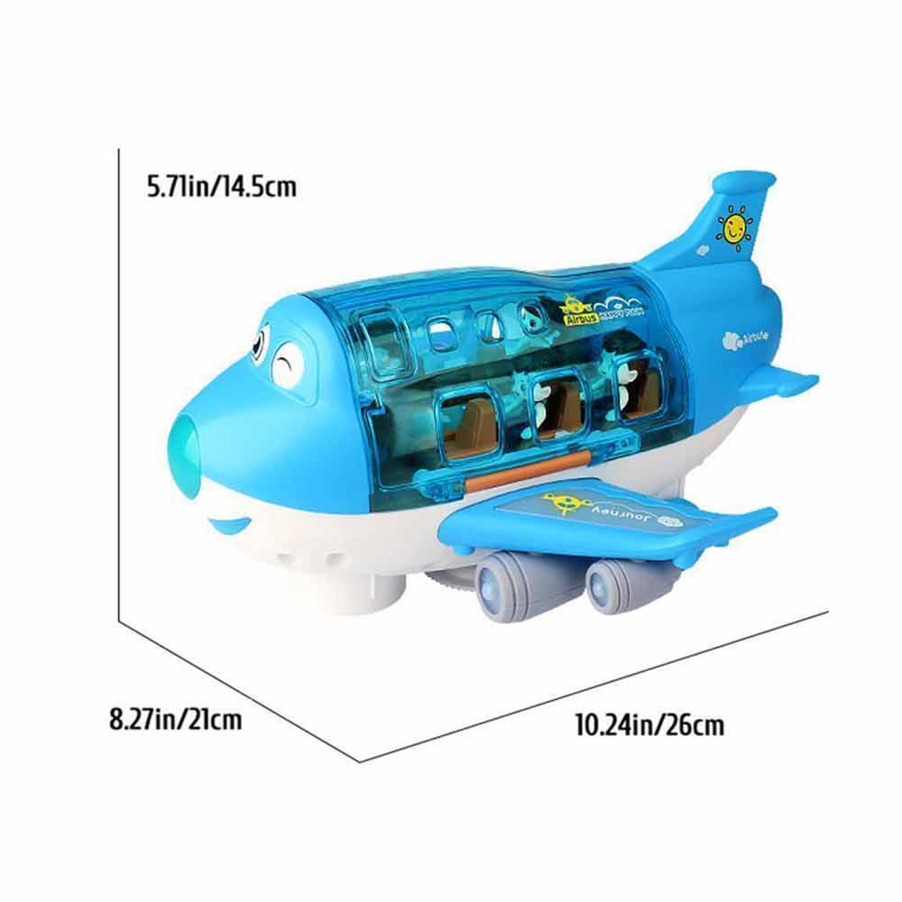 Airplane Toys with Music Light 360° Rotating Electric Toy Plane For Kid Children Gift
