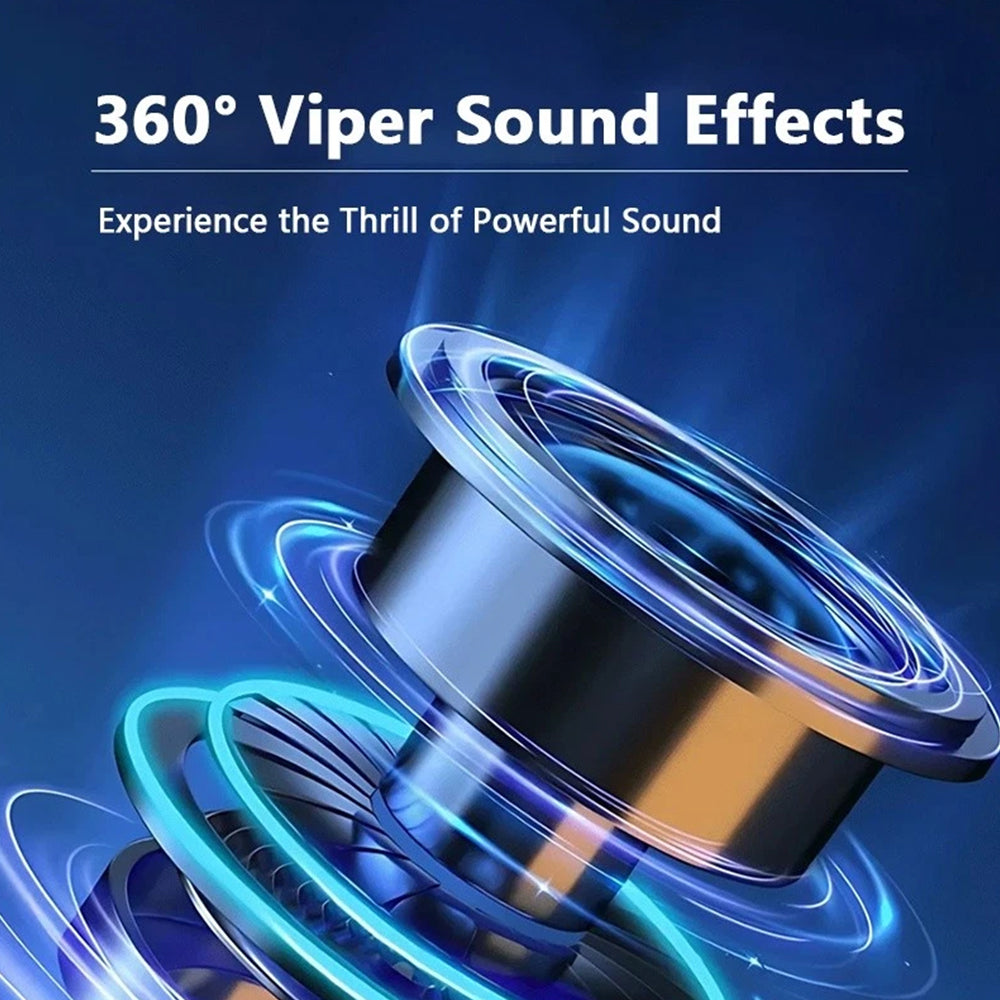 Wireless Mini Speaker – RGB LED, Deep Bass, TWS Pairing, Portable Bluetooth Sound