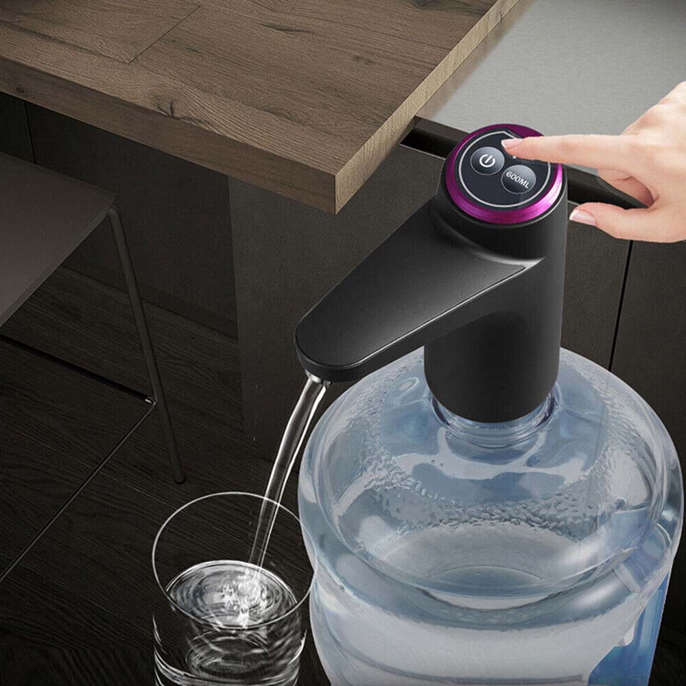 Automatic Water Bottle Pump Drinking Dispenser Electric USB Rechargeable TDS