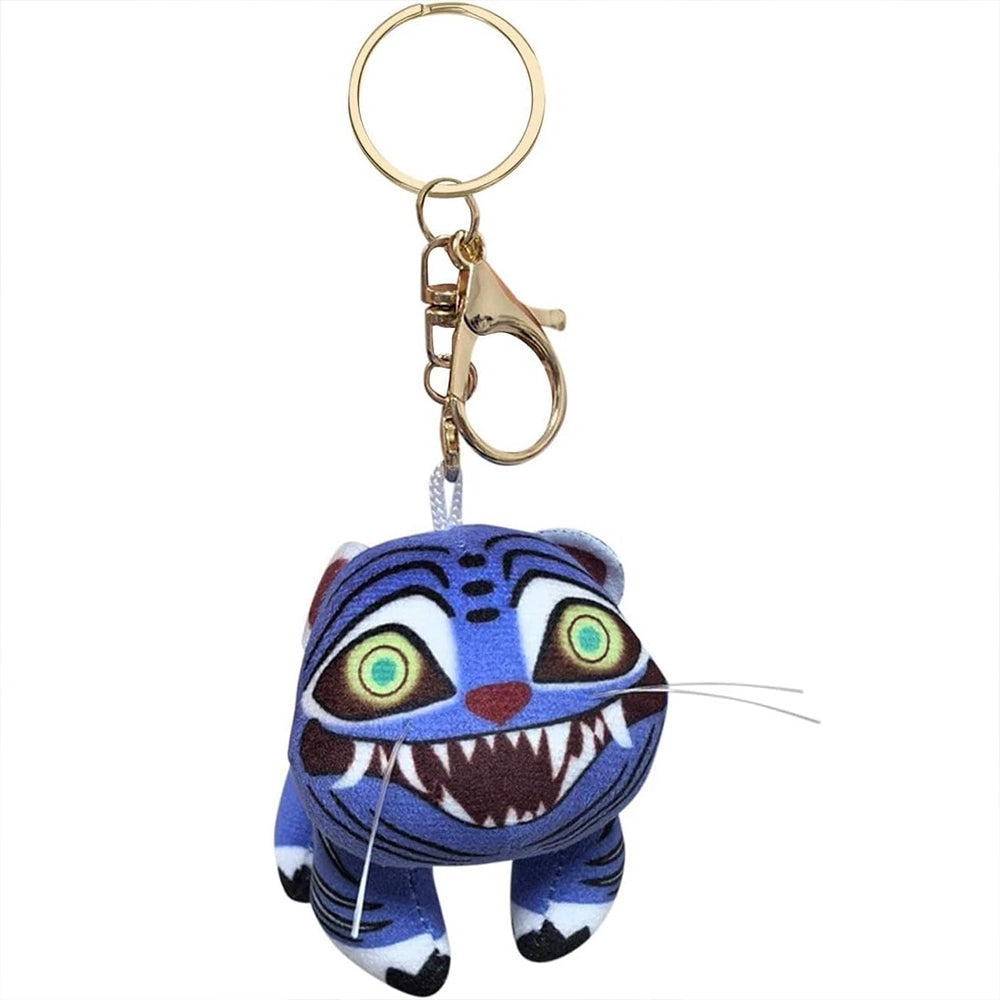 Cute Tiger Plush Keychain - Kpop Inspired Stuffed Animal Toy, Collectible Gift for Fans & Adults