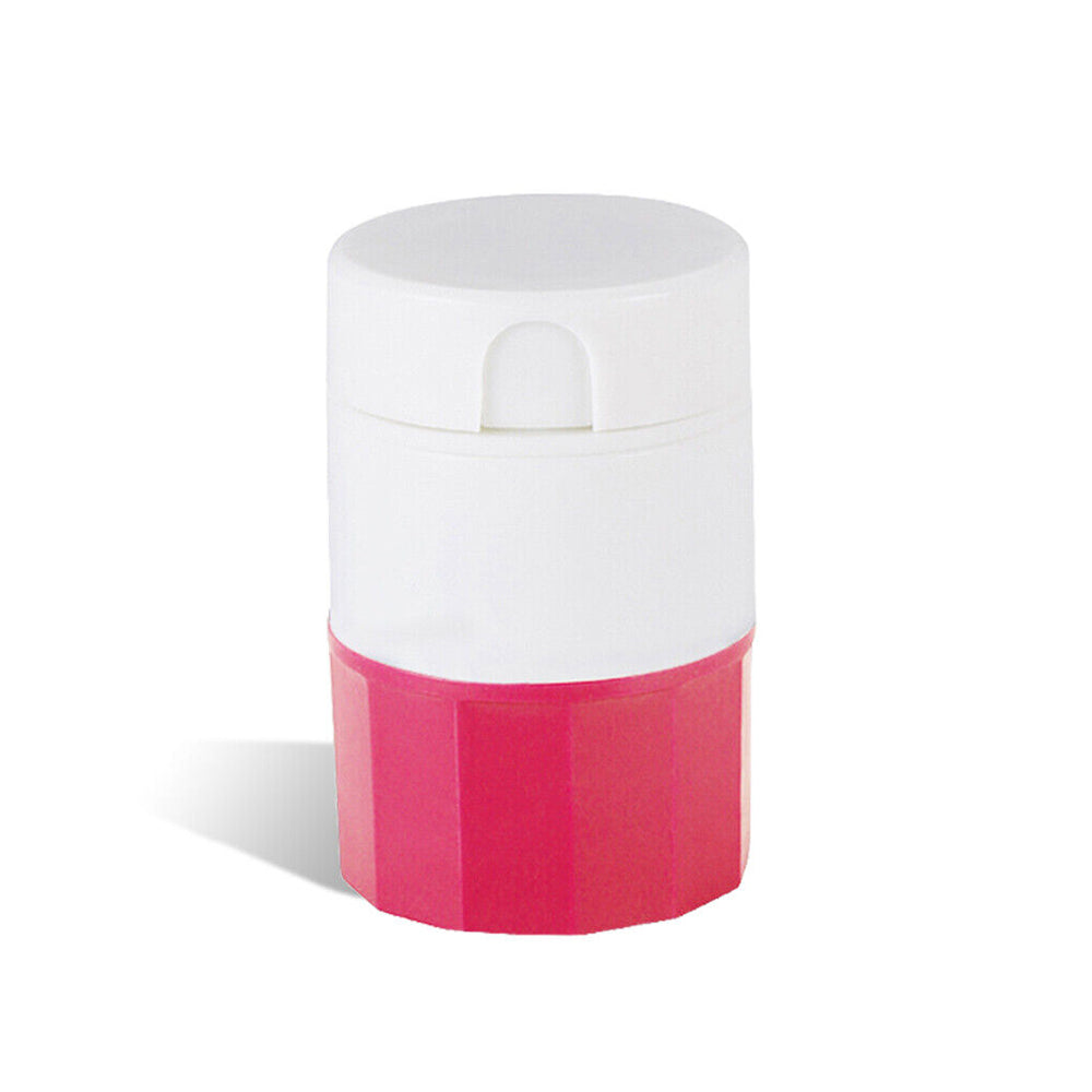 4 Layer Pill Medicine Crusher Grinder Splitter Tablet Divider Cutter Storage Box