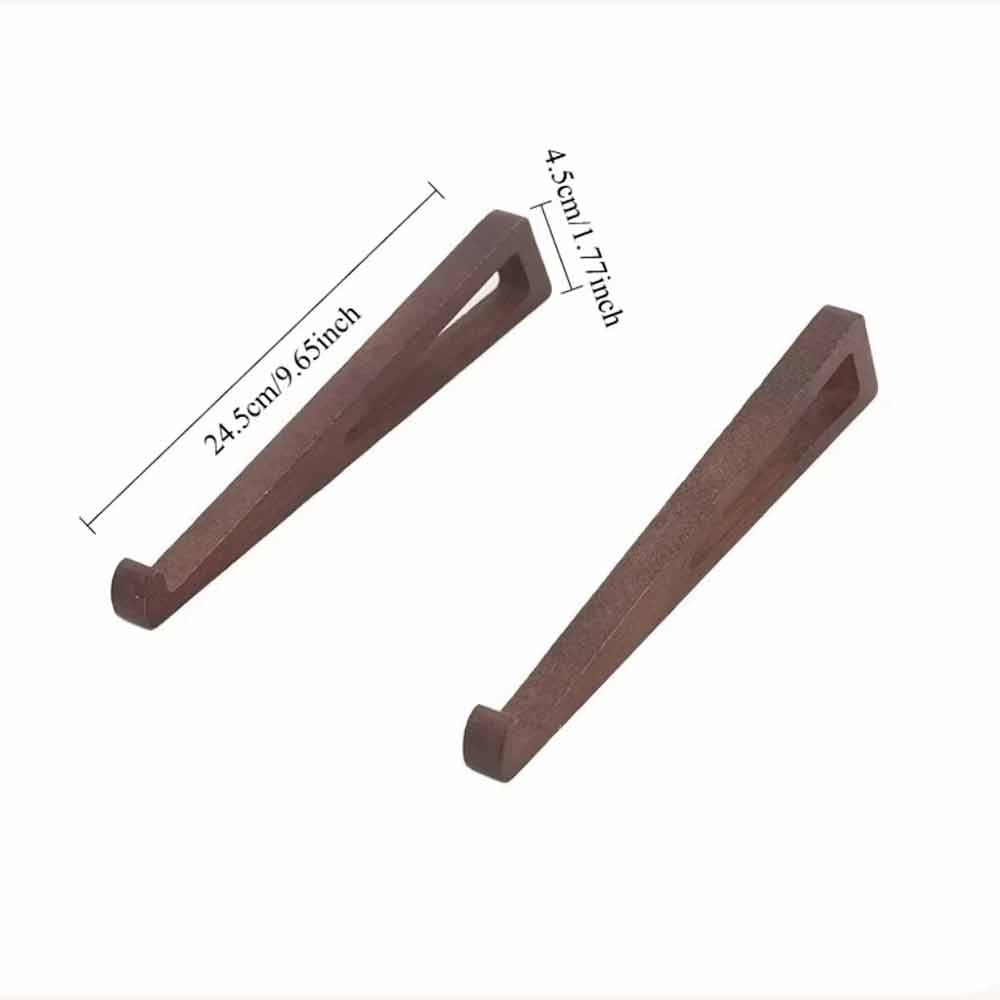 2-Pack Portable Foldable Wooden Laptop Stand – Ergonomic 12° Adjustable Angle