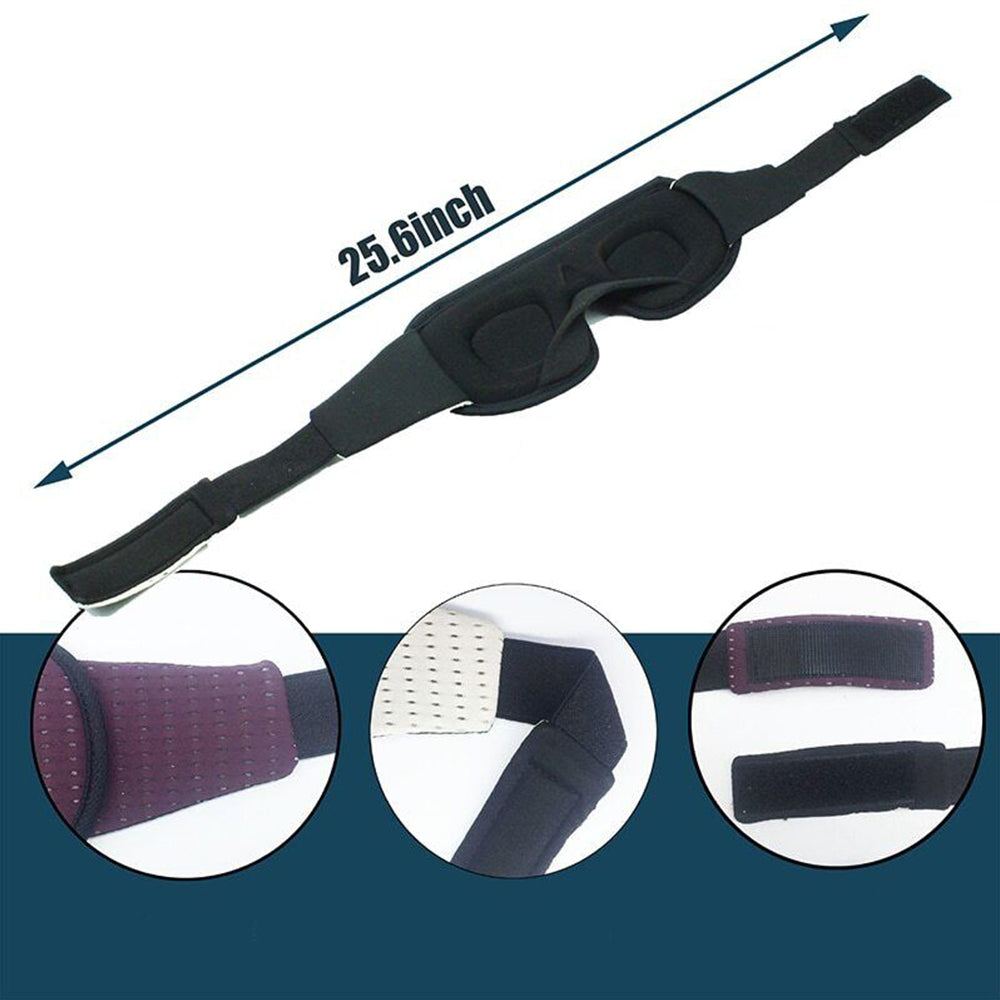 3D Sleeping Eye Mask Block Out Light Soft Padded Travel Sleeping Aid EyeMask