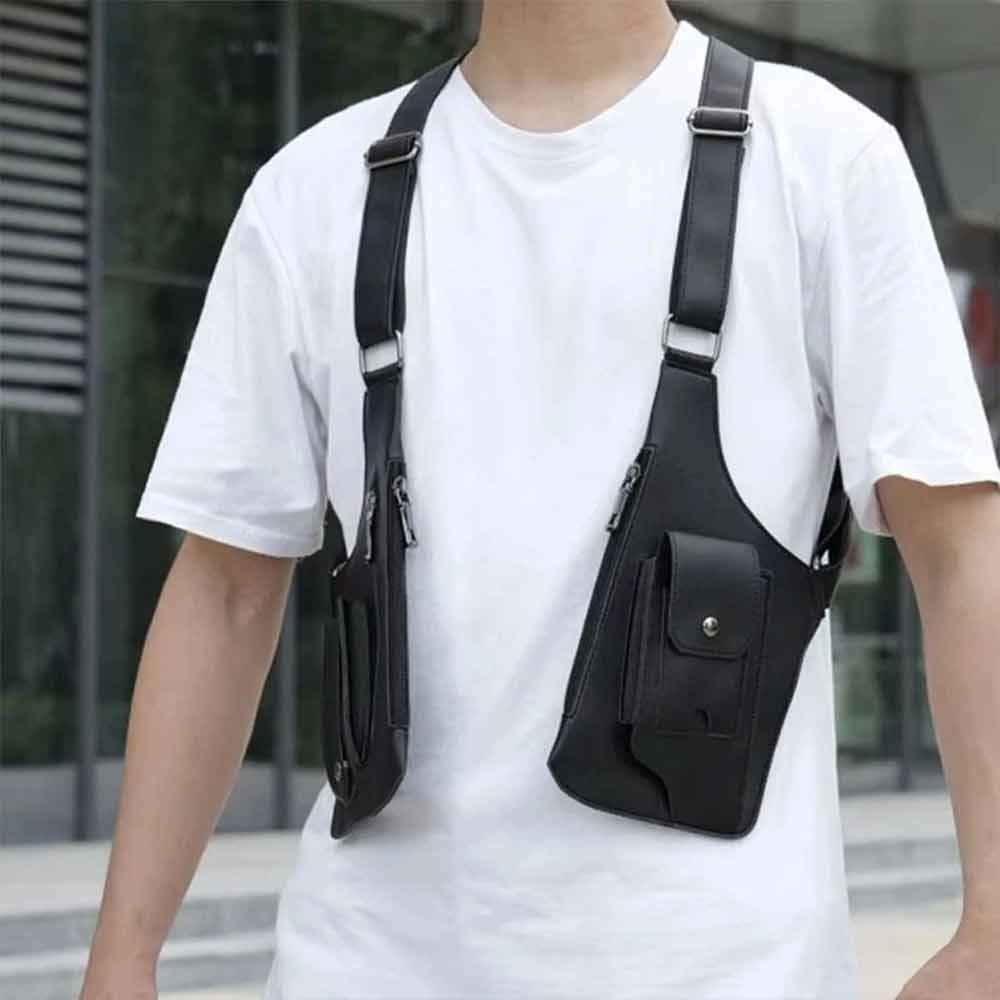 Anti-Theft Underarm Shoulder Bag – Hidden Strap Wallet Security Phone Case