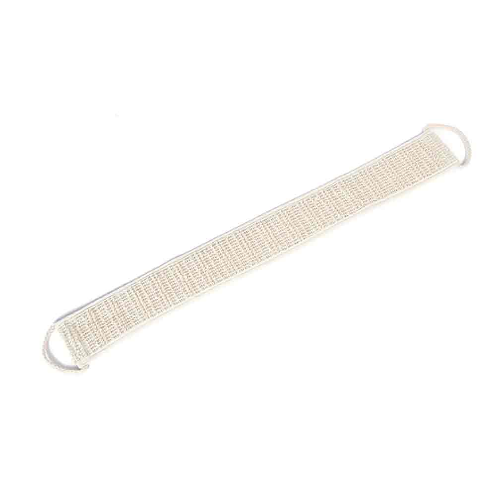 Men's Back Scrubber – Exfoliating Loofah Strap Bath Shower Body Sponge Natural Brush