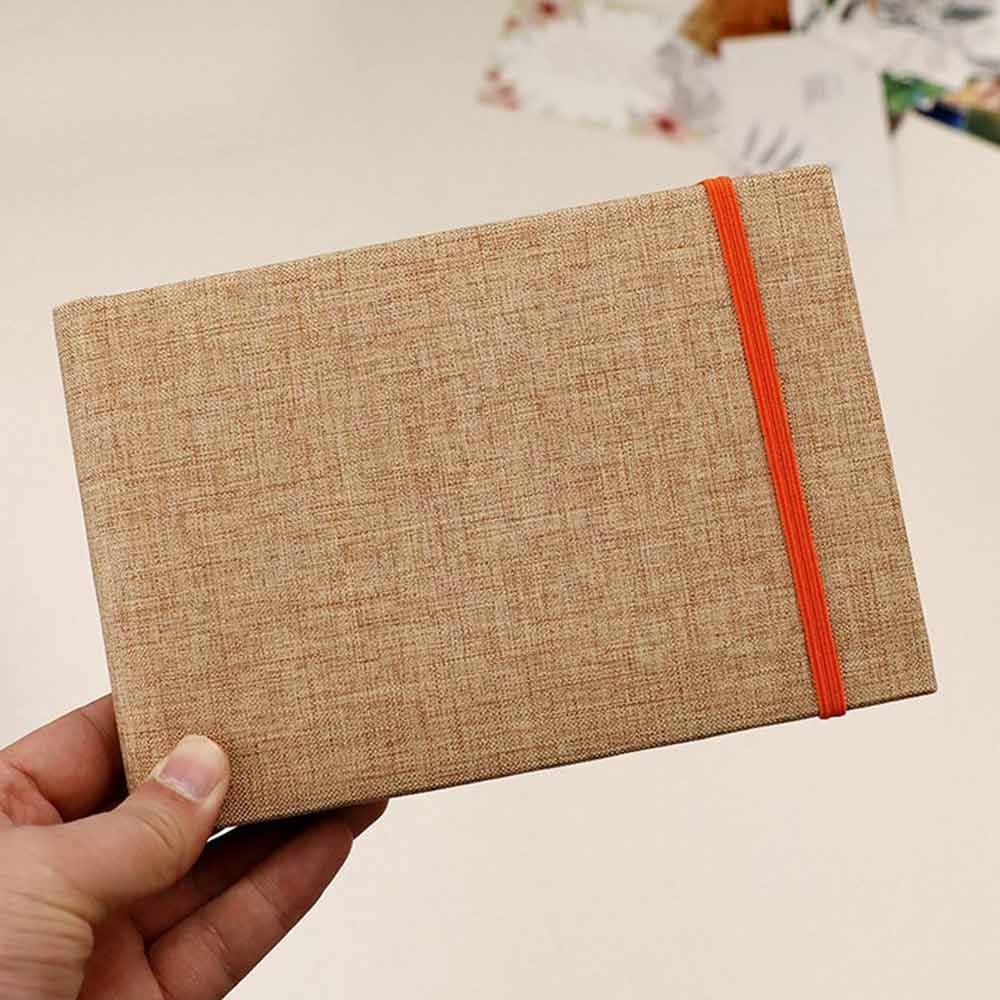 6Inch Small Photo Album Photo Album on Fabric Polaroid Postcard Storage Brochure