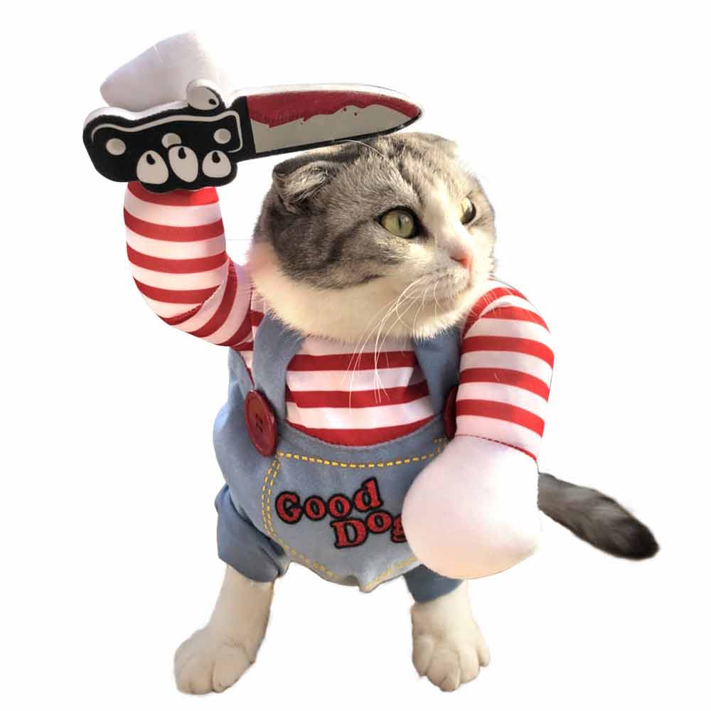 3PCS Halloween Pets Costume Movie Pet Creative Funny Dog Pet Clothes for Dogs