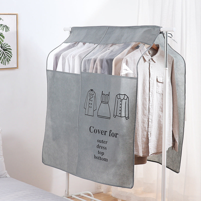 Clear Clothes Rail Cover Hanging Garment Coat Hanger Rack Storage Protector