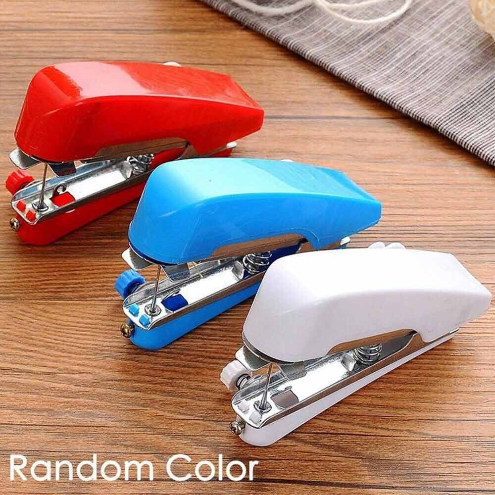 Mini Portable Handheld Cordless Sewing Machine Hand Held Stitch Home Clothes