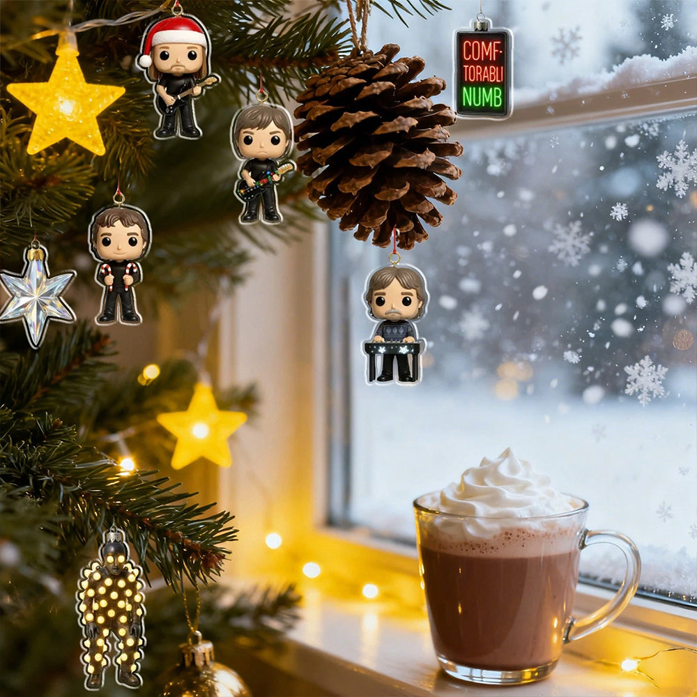 2D Pink Floyd 60th Anniversary Advent Calendar 2025- 24-Day Tarot Pendant Christmas Countdown