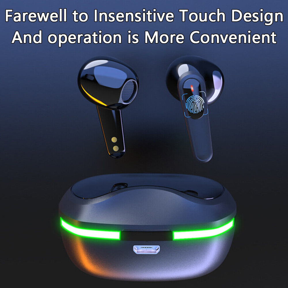 Wireless Earphones Headphones Bluetooth HiFi 5.3 Stereo Bluetooth Headset TWS