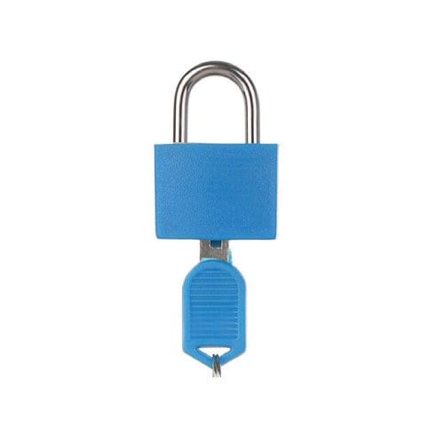 4 Pcs Mini Key Travel Set of 2 Suitcase Padlock Assorted Colors