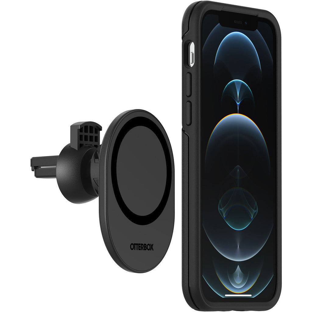 OtterBox Car Magnetic Vent Mount Hook Design Compatible with Magsafe, Black