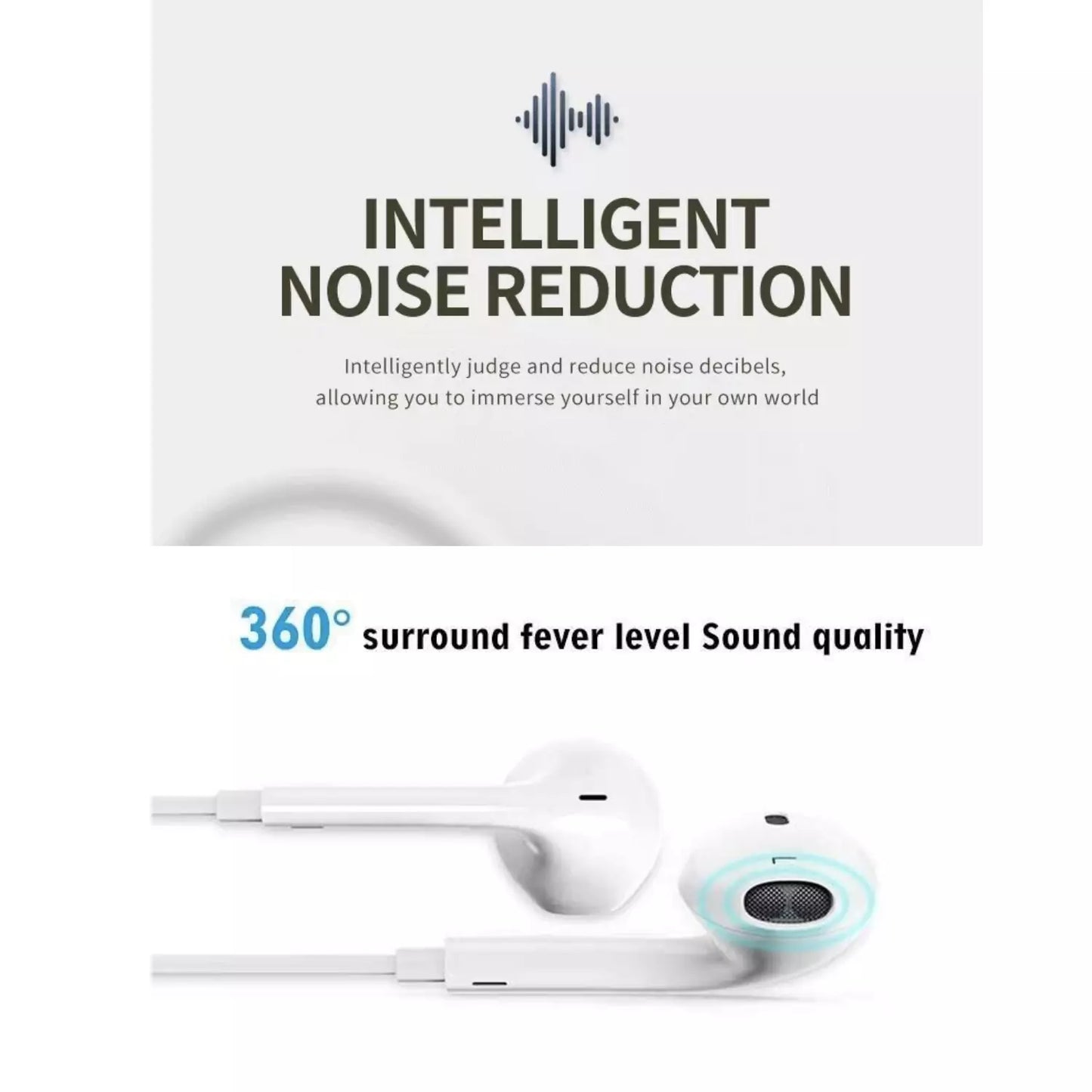 Earphones Apple Lightning with Controller Compatible With （Bluetooth connection Suitable for iPhone 5 to iPhone 14 series）
