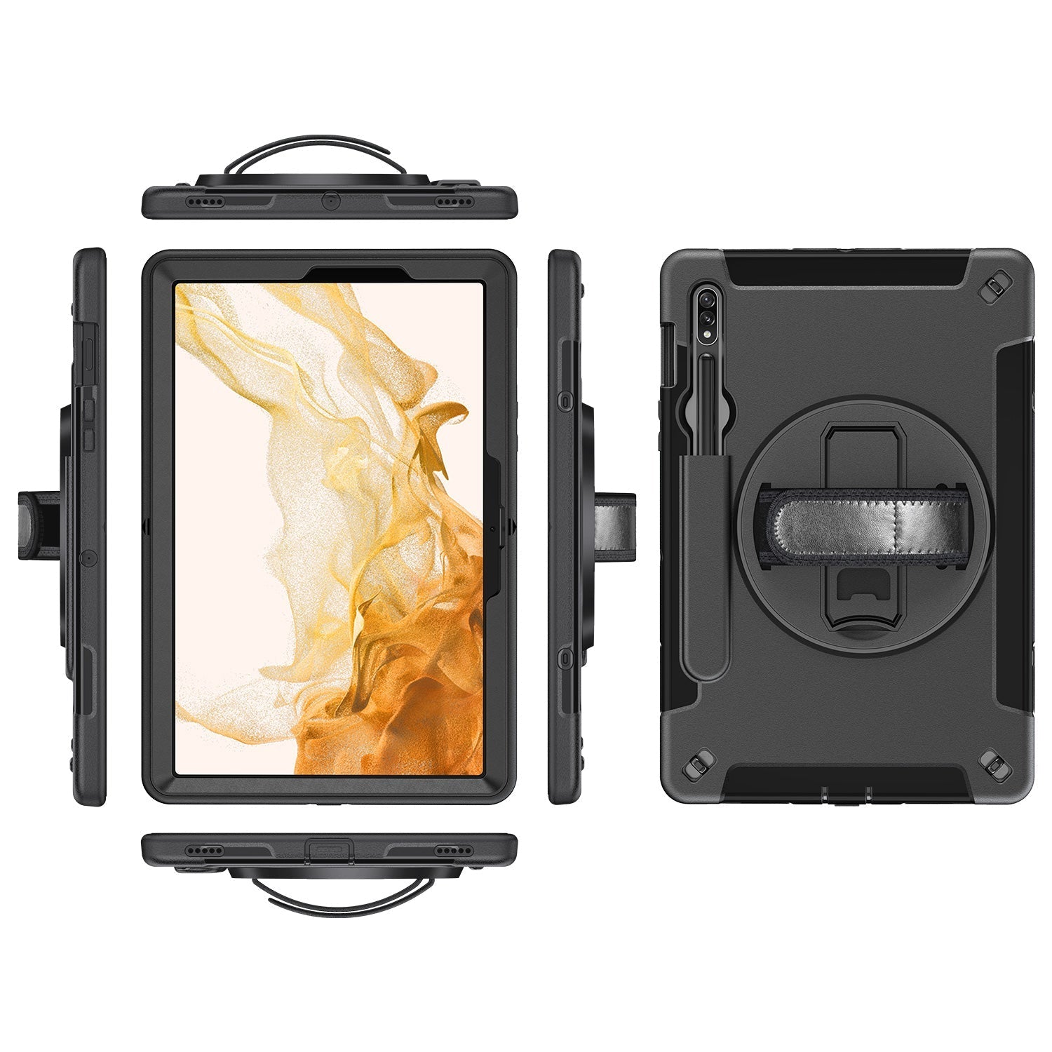 Rugged Case With Pen Holder for iPad (A16 2025) / iPad (10th Gen 2022) 10.9"