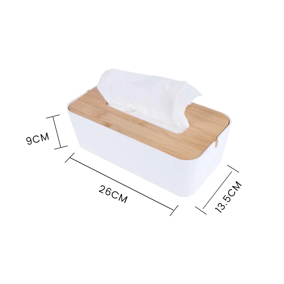 Bamboo Fiber Tissue Box Dispenser
